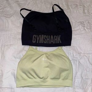 Gymshark Flex Strap Bras (2 piece set)